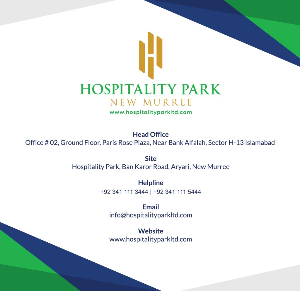 Hospitality Park new murree, fast marketing consultants