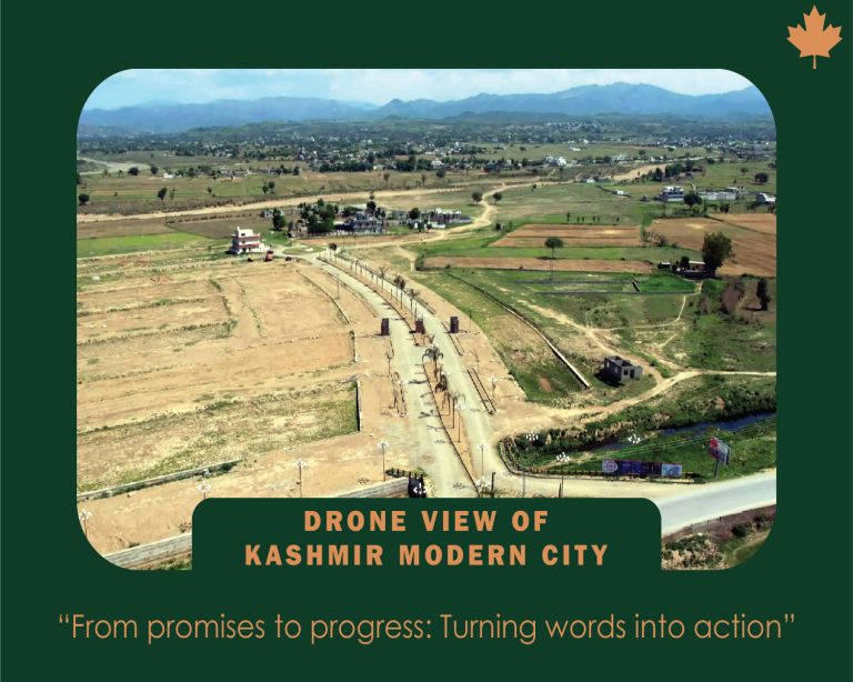 Kashmir Modern City Drone View, fast marketing consultants