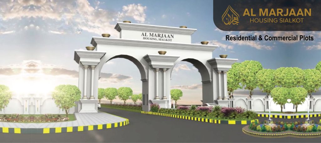 AL marjaan housing sialkot, Al Marjaan Home plots, residential & commercial plots, fast marketing consultants