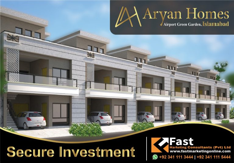 Aryan Homes Islamabad, Aryan Homes Airport green garden Islamabad, Fast Marketing consultants, Aryan Homes Islamabad Property, Aryan Homes Islamabad 5 marla, FMC Pvt Ltd, Aryan Homes in Islamabad, homes for sale