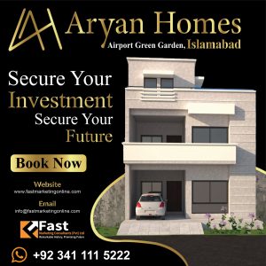 Aryan Homes Islamabad, fast marketing consultant, fast marketing online