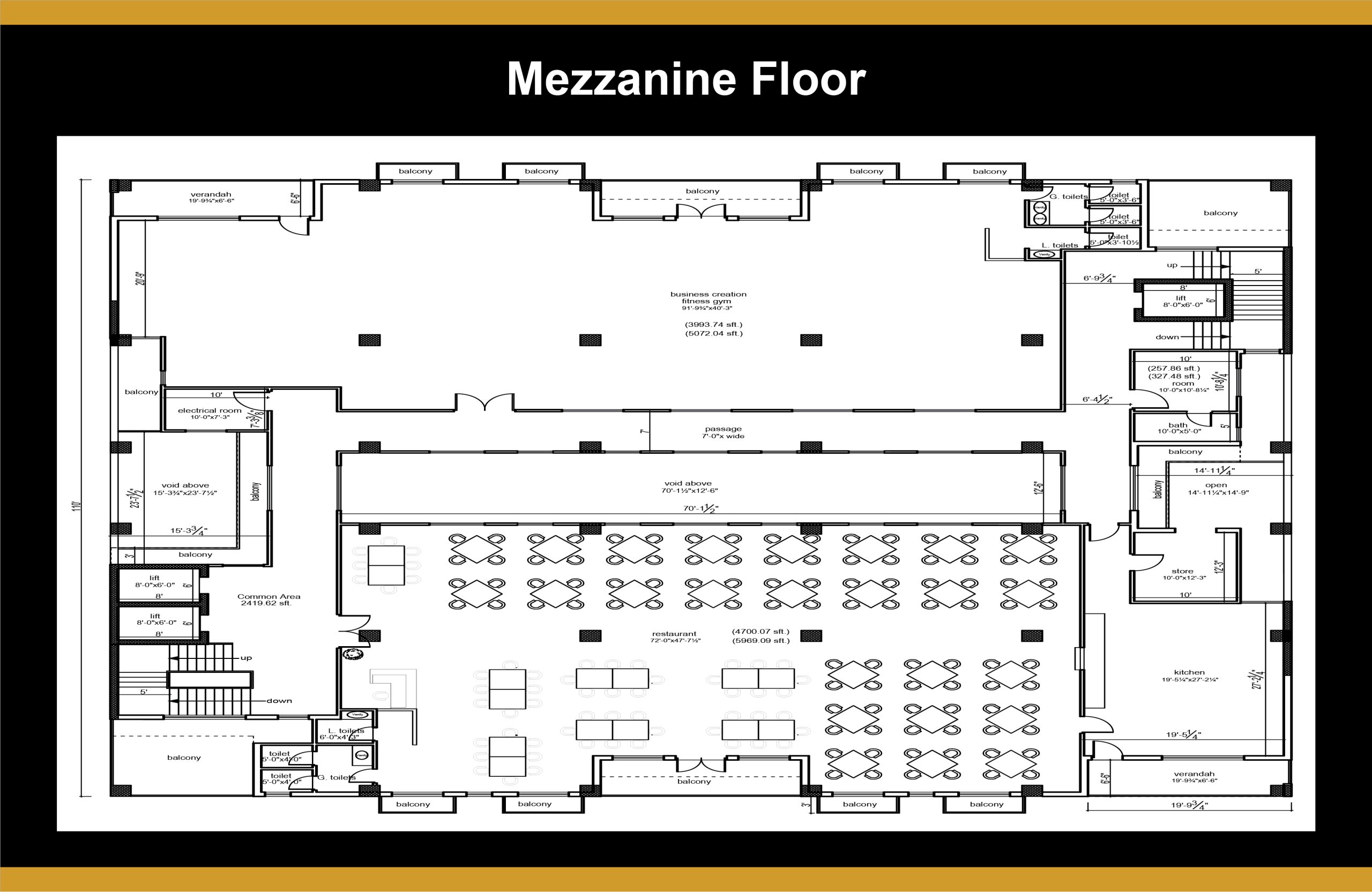 mezzanine floor on hospitality hotel, hospitality hotel islamabad