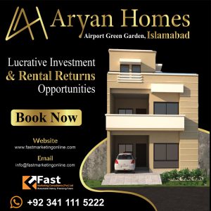 Aryan Homes Islamabad, fast marketing consultant, fast marketing online