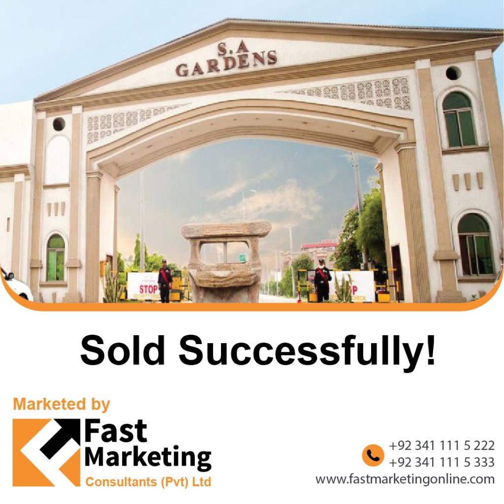 SA gardens sold successfully, fast marketing