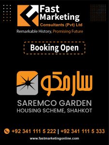 booking open saremco garden housing scheme