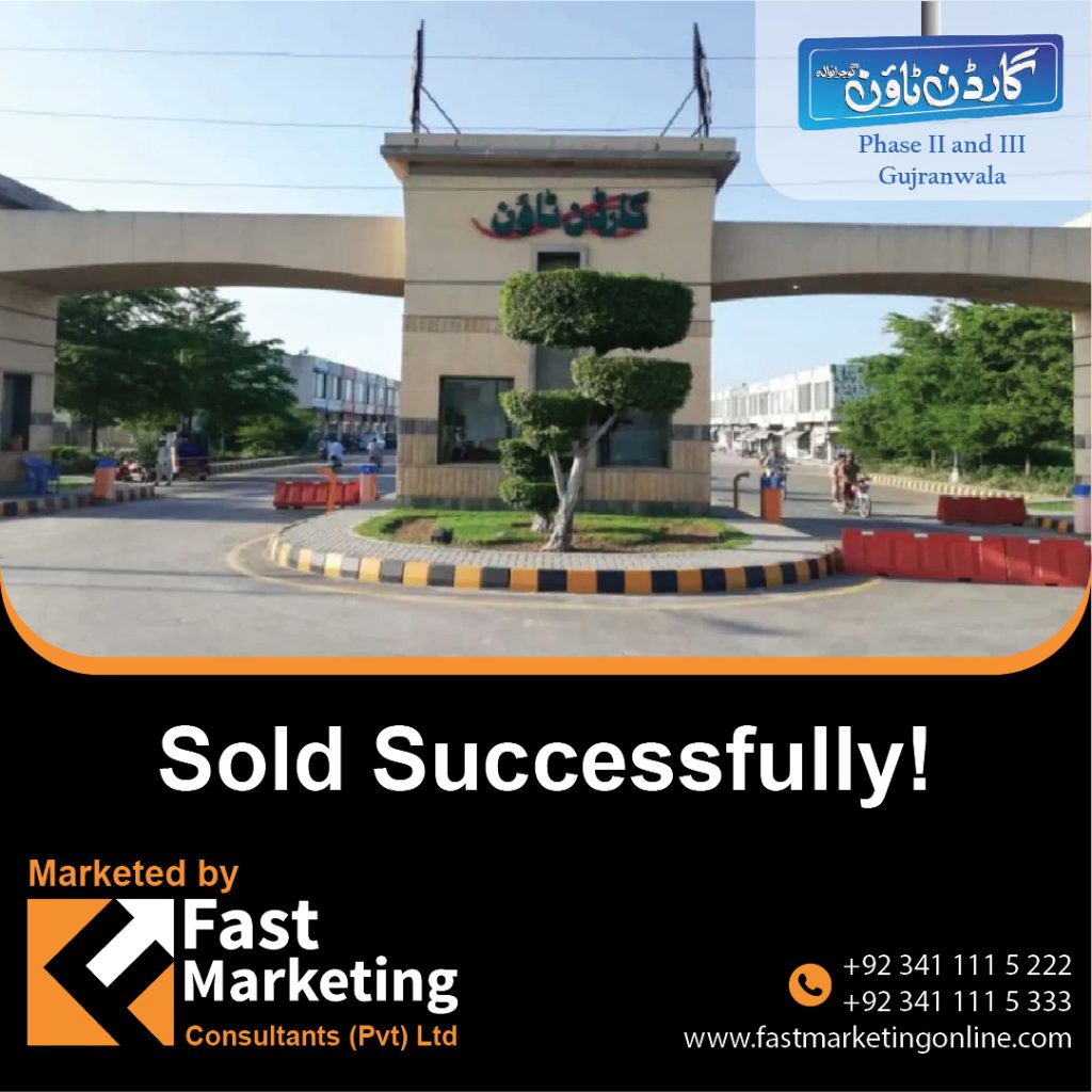 garden Town phase 2 Sold successfully