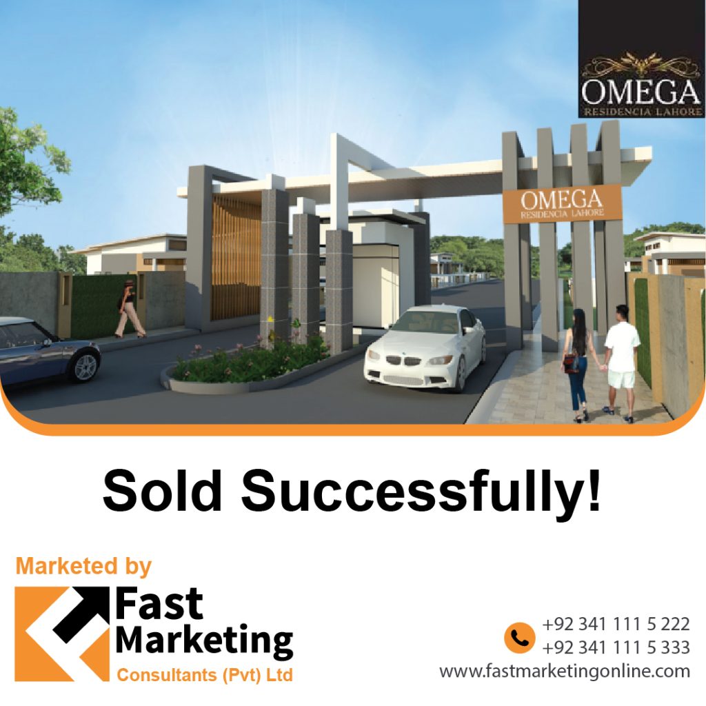 omega residential lahore sold successfully