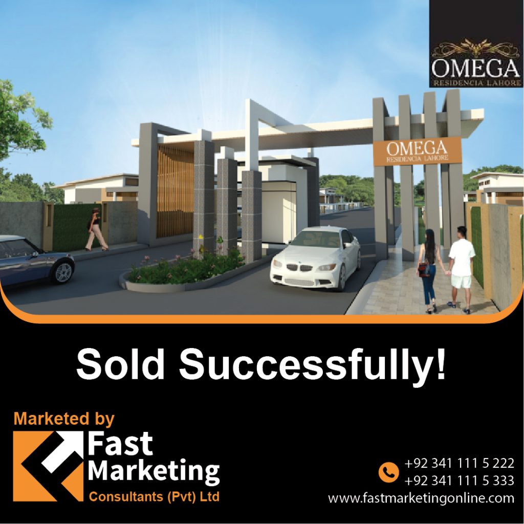 omega residential lahore sold successfully
